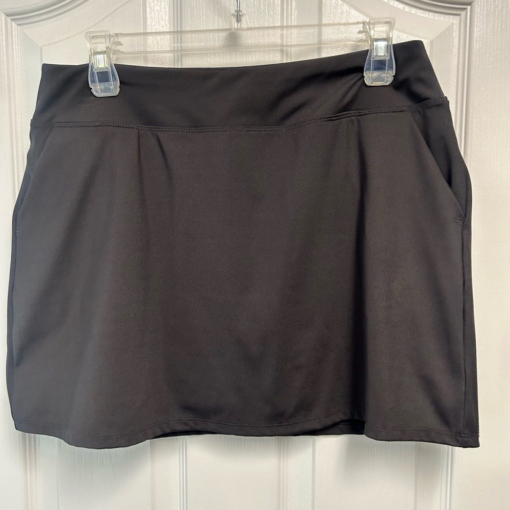 Tommy Bahama Black Golf Skort